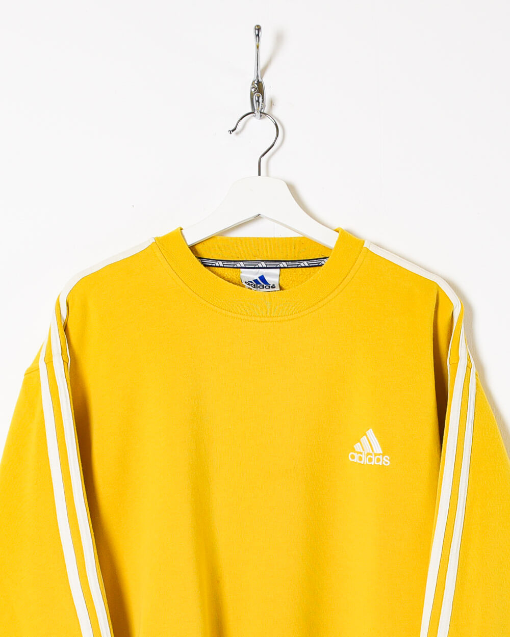 Adidas yellow sweatshirt outlet vintage