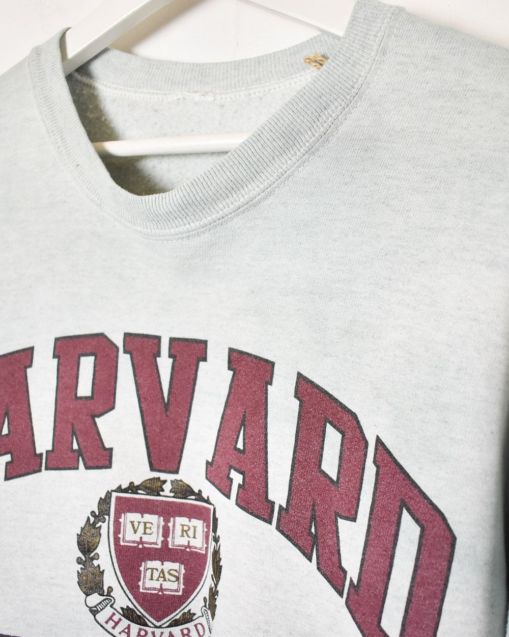 Stone Harvard University Dyed Sweatshirt - Small