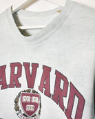 Stone Harvard University Dyed Sweatshirt - Small