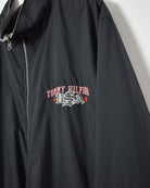 Tommy Hilfiger USA Reversible Velour Jacket - Large - Domno Vintage 90s, 80s, 00s Retro and Vintage Clothing 