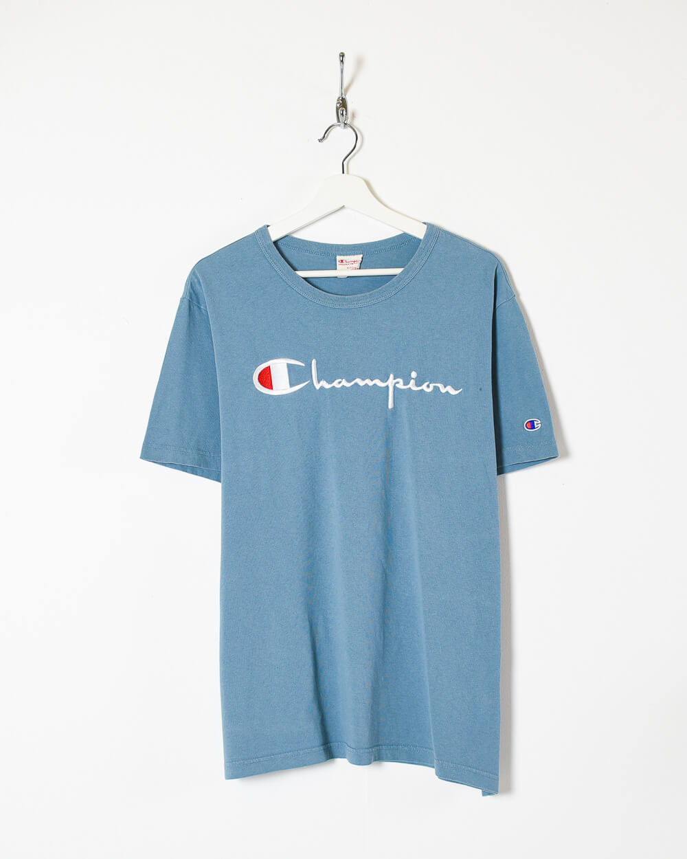 Blue Champion Reverse Weave T-Shirt - X-Large