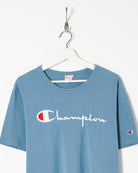 Blue Champion Reverse Weave T-Shirt - X-Large