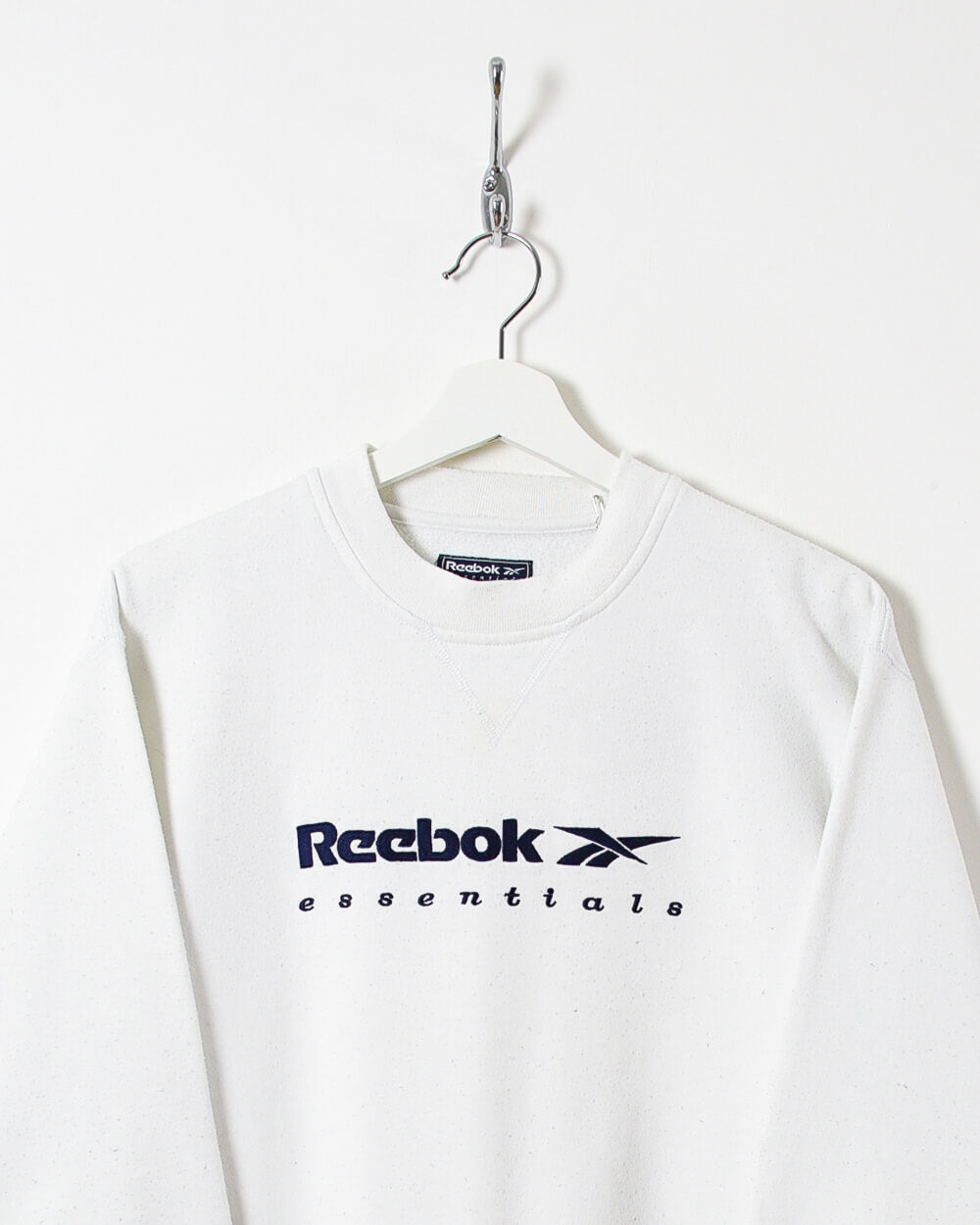 Reebok Essentials Women's Sweatshirt - Small - Domno Vintage 90s, 80s, 00s Retro and Vintage Clothing 