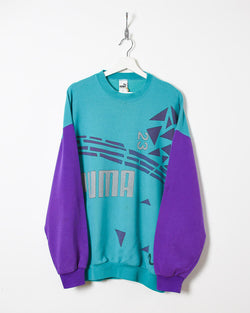 Puma 23 Sweatshirt - X-Large - Domno Vintage 90s, 80s, 00s Retro and Vintage Clothing 