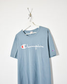 Blue Champion Reverse Weave T-Shirt - X-Large