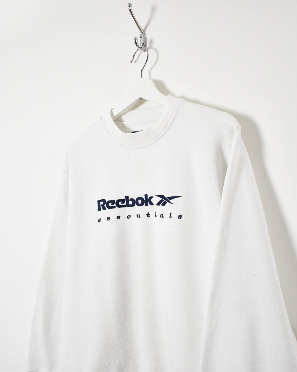 Reebok Essentials Women's Sweatshirt - Small - Domno Vintage 90s, 80s, 00s Retro and Vintage Clothing 