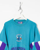 Starter Charlotte Hornets Sweatshirt - Large - Domno Vintage 90s, 80s, 00s Retro and Vintage Clothing 