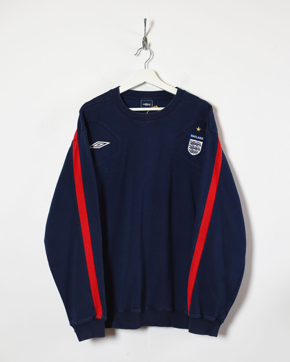 Umbro England Football Sweat Shirt Navy-