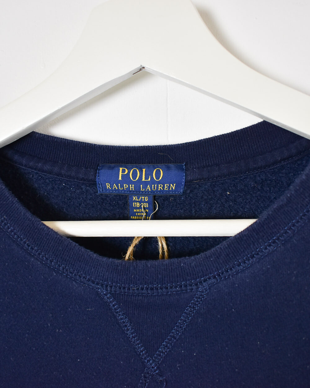 Navy Ralph Lauren Polo Bear Women's Sweatshirt - X-Large
