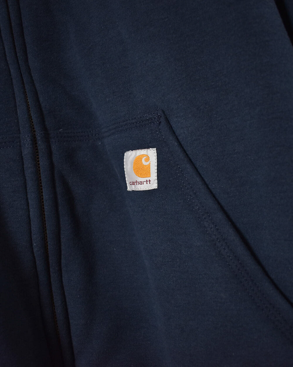 Carhartt Fleece-Lined Zip-Through Hoodie - X-Large - Domno Vintage 90s, 80s, 00s Retro and Vintage Clothing 