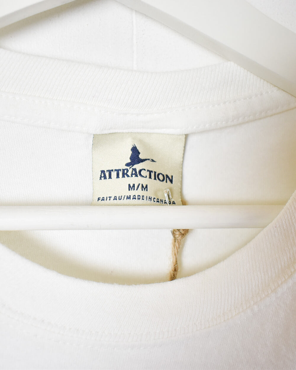 White Attraction Quebec Canada T-Shirt - Small