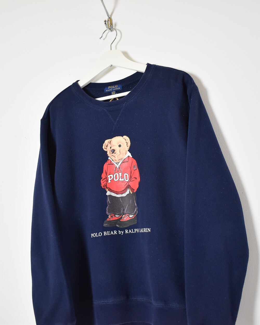 Navy Ralph Lauren Polo Bear Women's Sweatshirt - X-Large