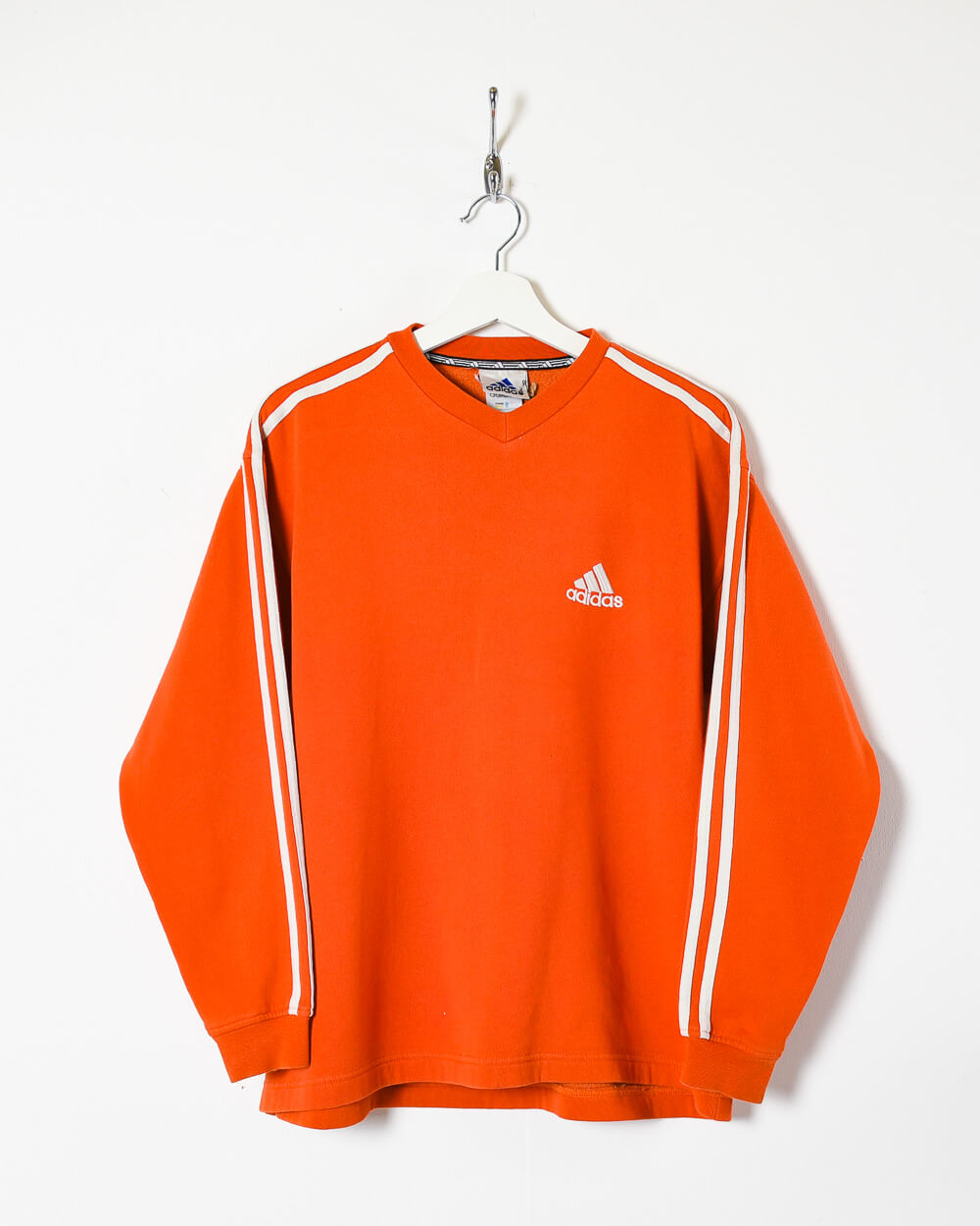 Orange Adidas Sweatshirt - Large