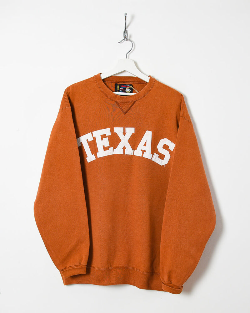 Soffe Texas Sweatshirt - Large - Domno Vintage 90s, 80s, 00s Retro and Vintage Clothing 