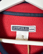 Black Reebok Liverpool Carlsberg Pullover Fleece - Small