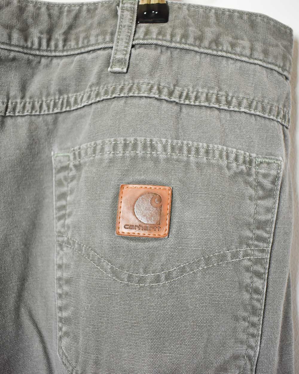 Khaki Carhartt Carpenter Jeans - W40 L34