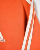 Orange Adidas Sweatshirt - Large