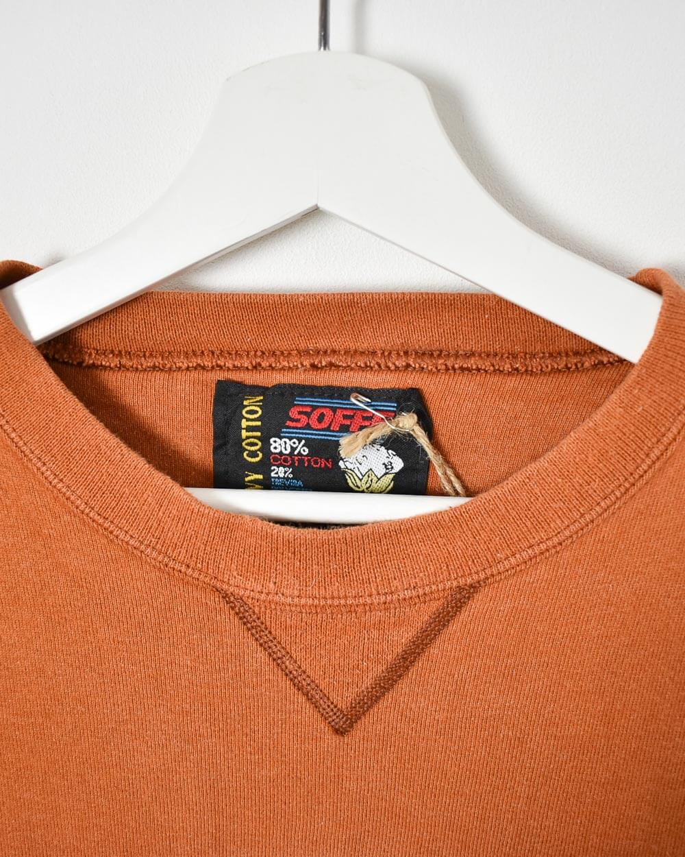 Soffe Texas Sweatshirt - Large - Domno Vintage 90s, 80s, 00s Retro and Vintage Clothing 