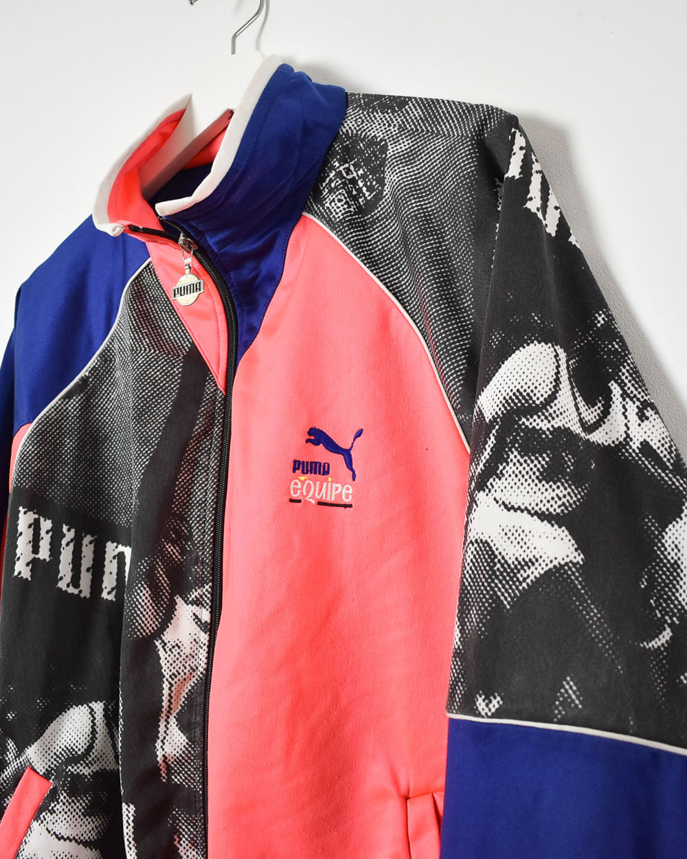 Puma Equipe Tracksuit Top - Small - Domno Vintage 90s, 80s, 00s Retro and Vintage Clothing 