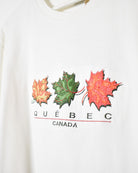 White Attraction Quebec Canada T-Shirt - Small