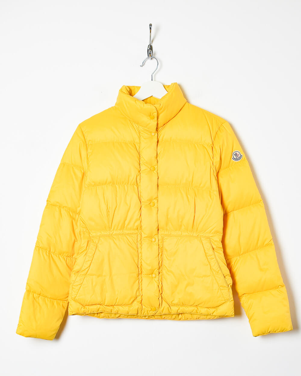 Yellow Moncler Women's Down Puffer Jacket - Small