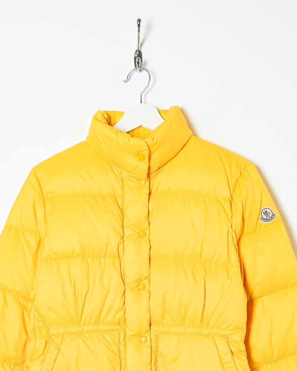 Yellow Moncler Women's Down Puffer Jacket - Small