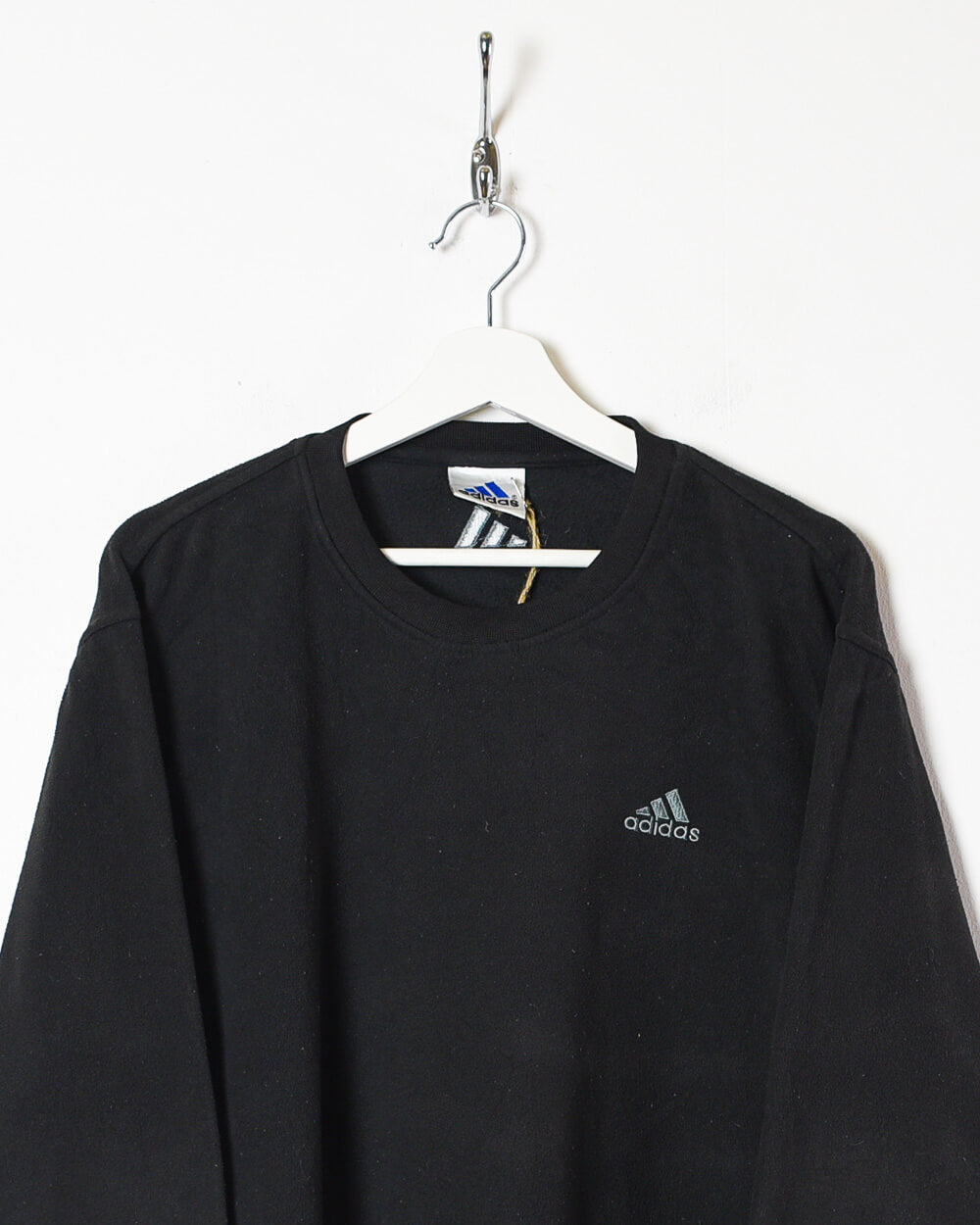 Black Adidas Juventus Pullover Fleece - Medium