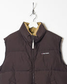 Brown Tommy Hilfiger Down Gilet - Large