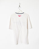 White Reebok T-Shirt - Medium