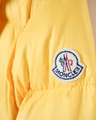 Yellow Moncler Women's Down Puffer Jacket - Small