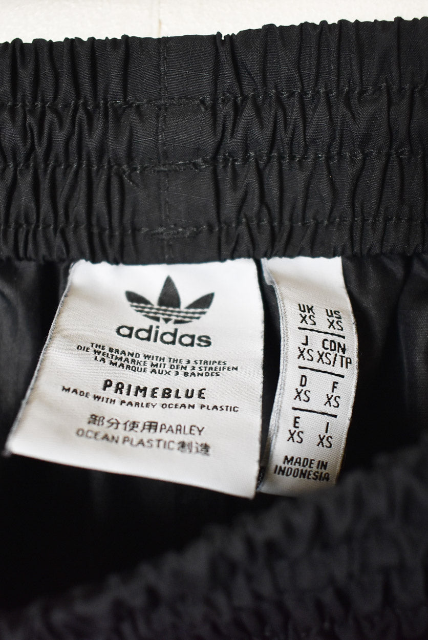 Black Adidas Cargo Tracksuit Bottoms - X-Small