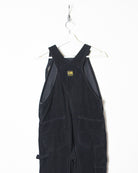 Black Lee Corduroy Dungarees - W32