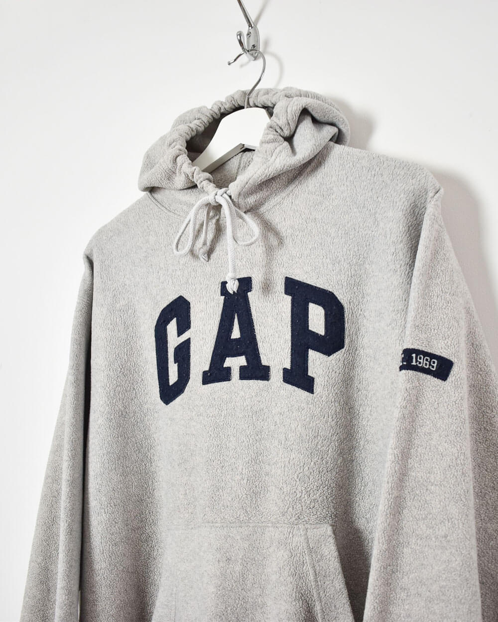 Gap Fleece Hoodie - Small - Domno Vintage 90s, 80s, 00s Retro and Vintage Clothing 