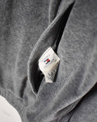 Tommy Hilfiger USA Reversible Velour Jacket - Large - Domno Vintage 90s, 80s, 00s Retro and Vintage Clothing 