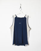 Navy Nike Graphic T-Shirt - Medium