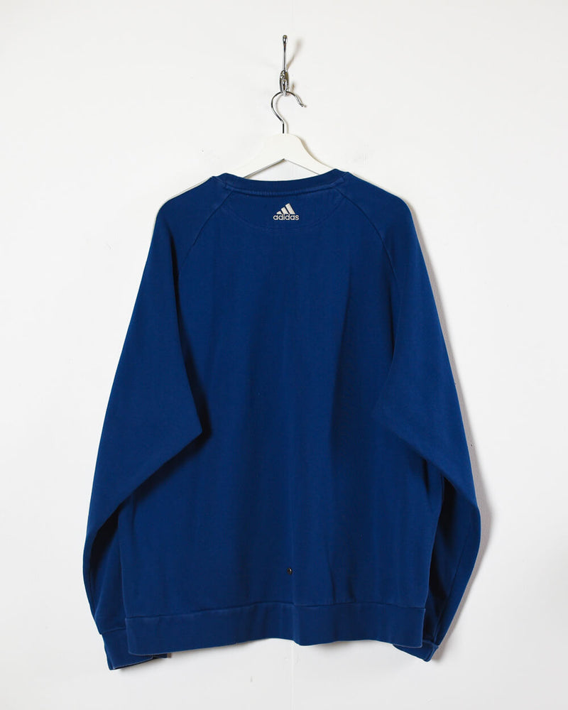 Blue Adidas Chelsea 2005/06 Sweatshirt - XX-Large
