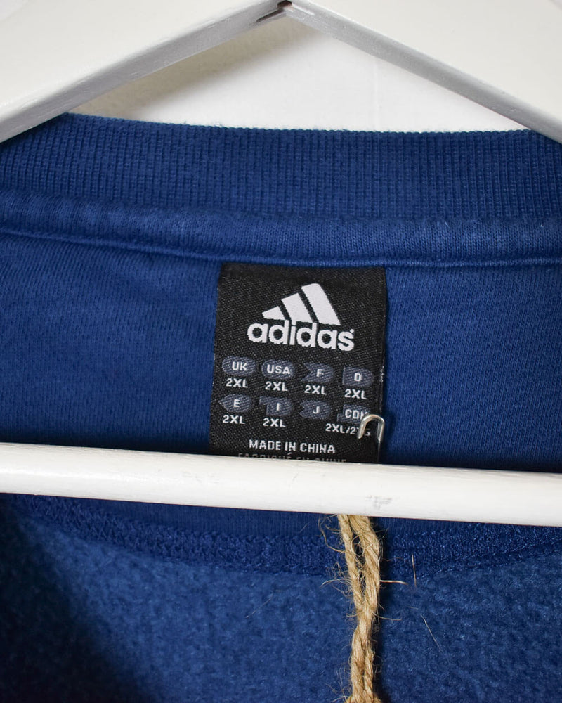 Blue Adidas Chelsea 2005/06 Sweatshirt - XX-Large