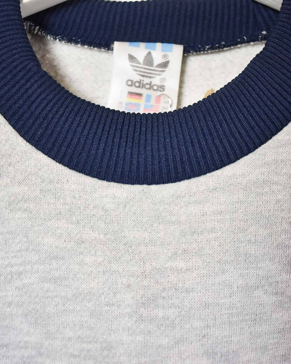 Stone Adidas Sweatshirt - X-Small