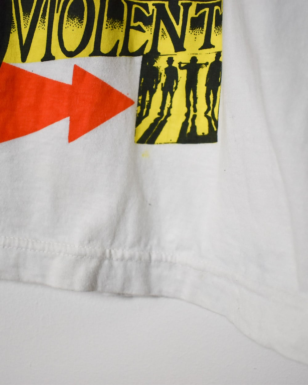 White Clockwork Orange Graphic T-Shirt - Medium