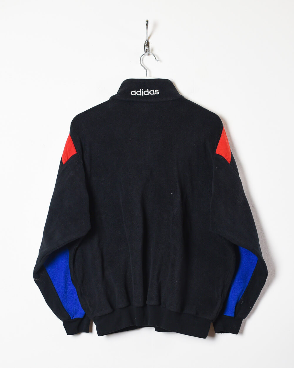Black Adidas 90s Rangers 1/4 Zip Fleece - Small