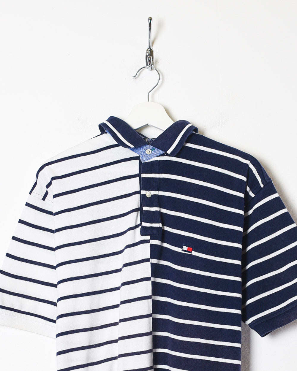 Navy Tommy Hilfiger Polo Shirt - Medium