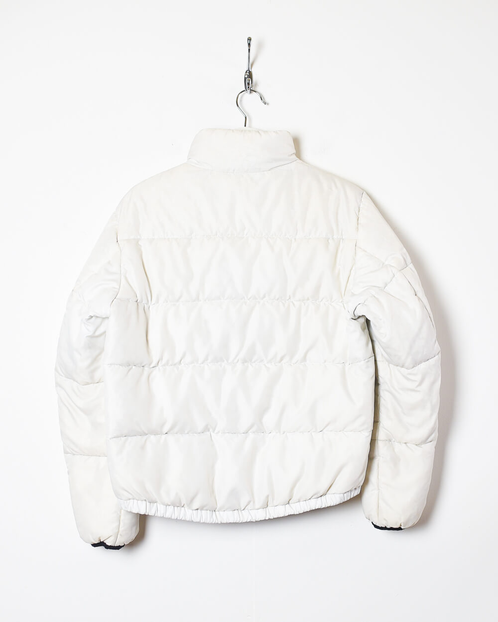White Polo Ralph Lauren Women's Down Puffer Jacket - Medium