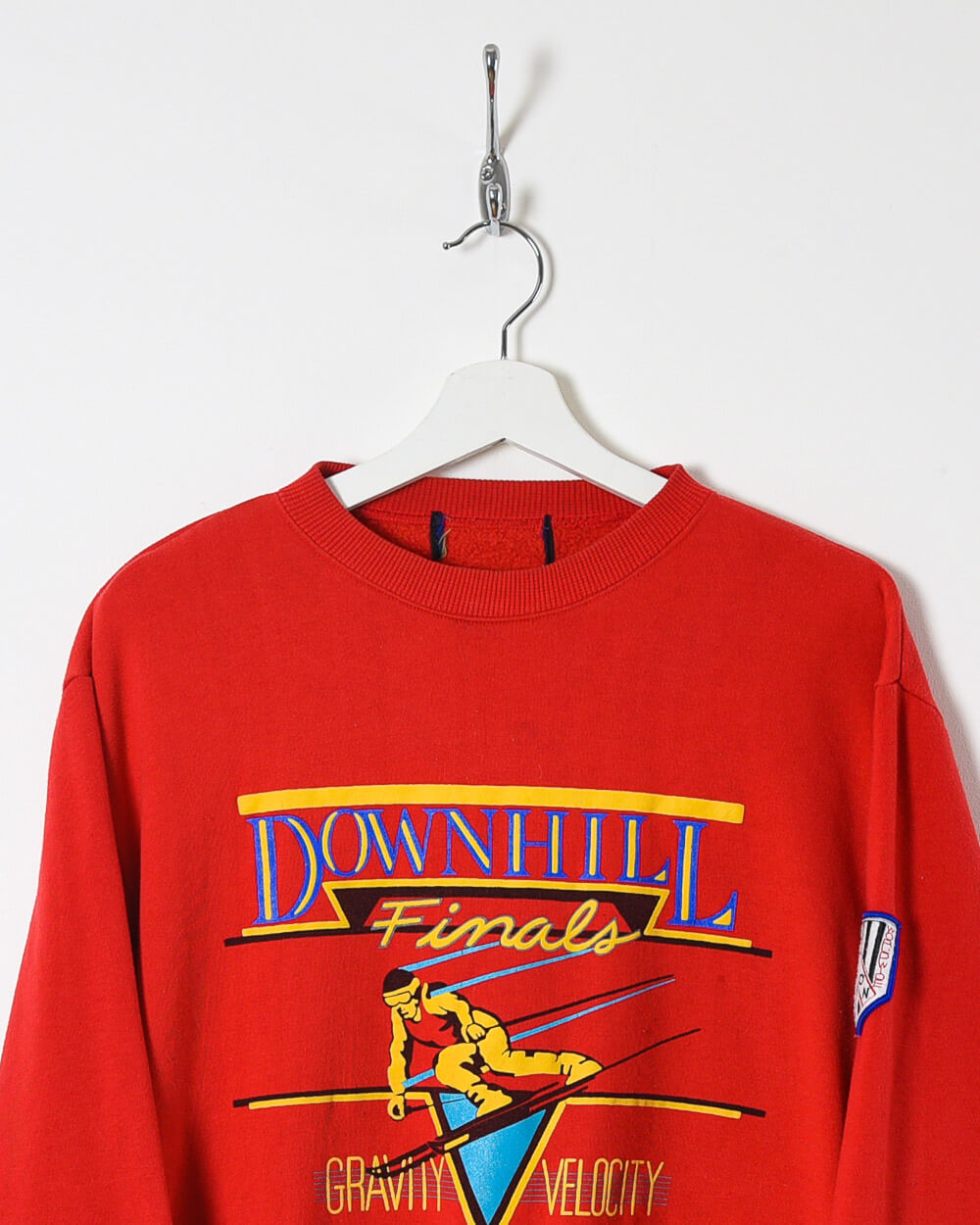 Downhill Finals Sweatshirt - Medium - Domno Vintage 90s, 80s, 00s Retro and Vintage Clothing 