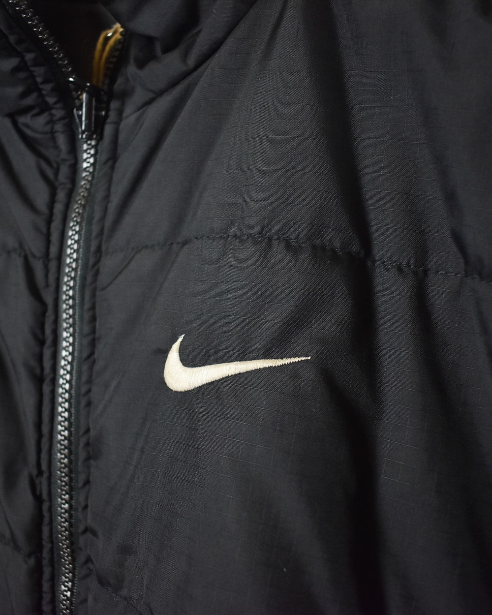 Black Nike Women's Reversible Padded Jacket - Medium 