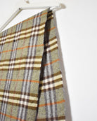 Khaki Burberry Lambswool Scarf