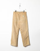 Neutral Carhartt 70s Lined Distressed Jeans - W32 L30