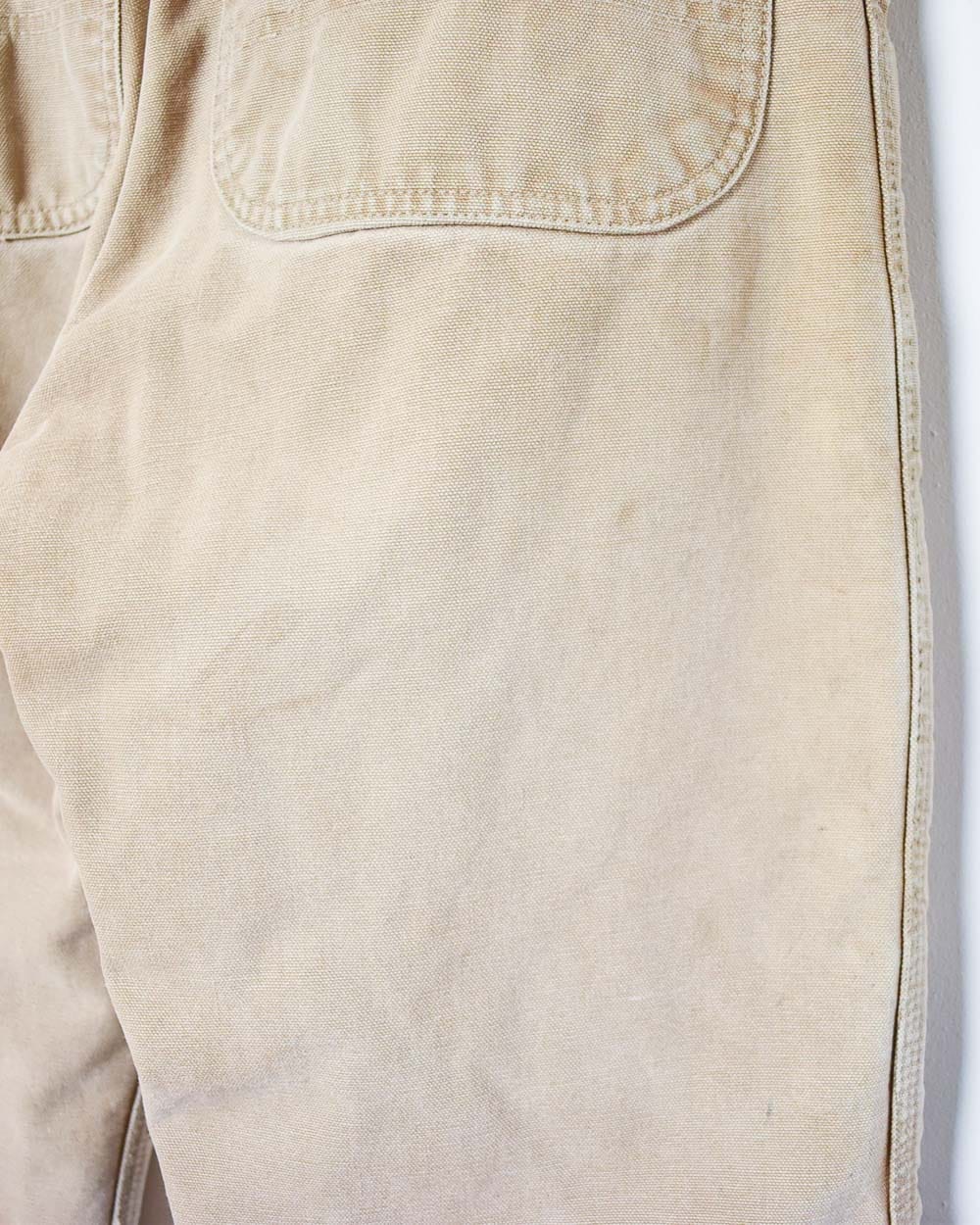 Neutral Carhartt 70s Lined Distressed Jeans - W32 L30