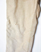 Neutral Carhartt 70s Lined Distressed Jeans - W32 L30