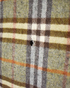 Khaki Burberry Lambswool Scarf