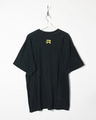 Black Nike R9 Ronaldo Nazario Striker T-Shirt - X-Large